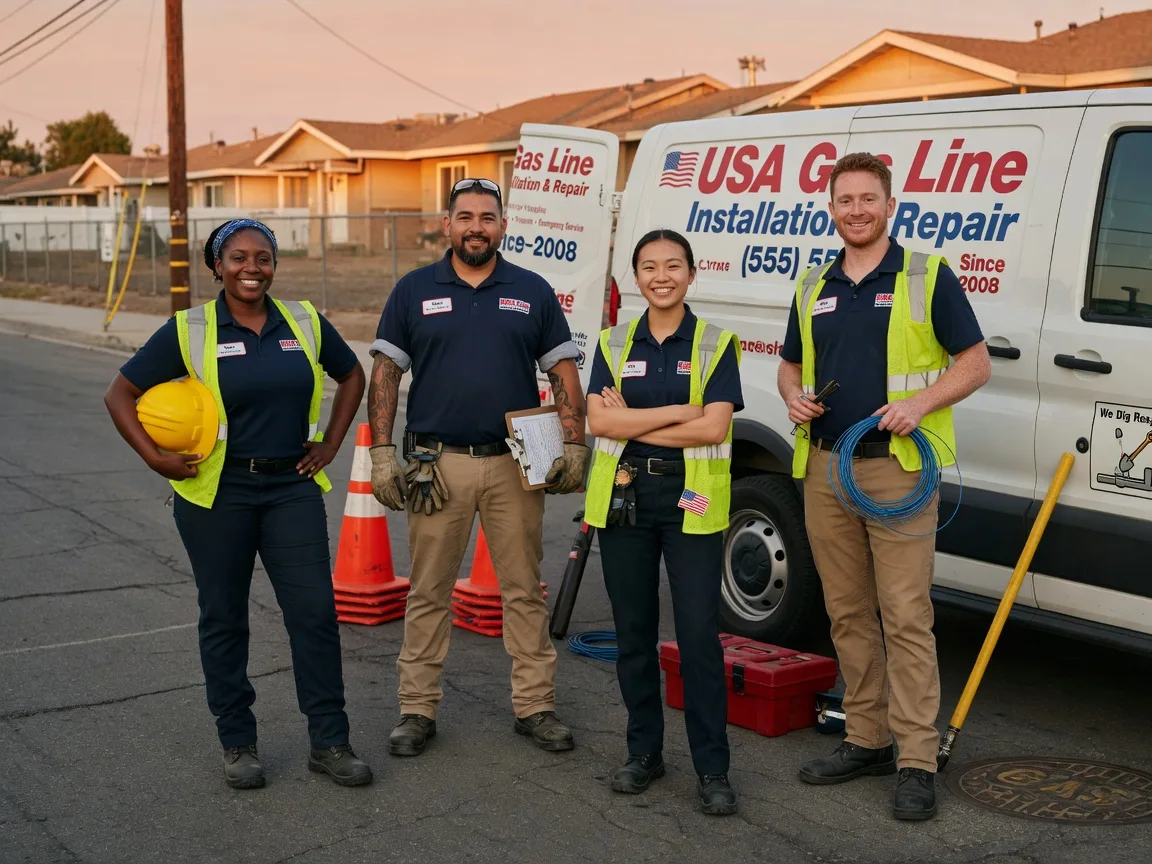 Gas Line Installation company in Fifty Lakes, MN